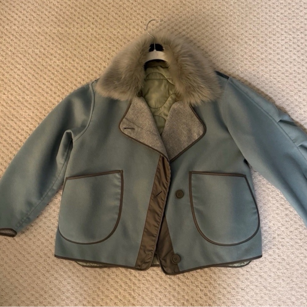 NEW Marfa Stance Wool Peacoat